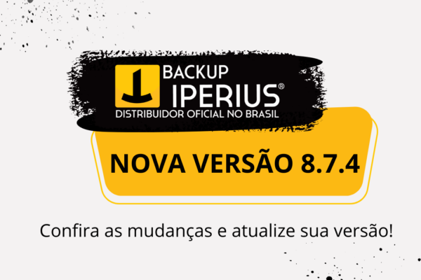 Atualização Backup Iperius 8.7.4